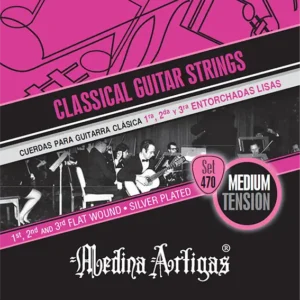 SET DE CUERDAS PARA GUITARRA CLASICA, TENSION
