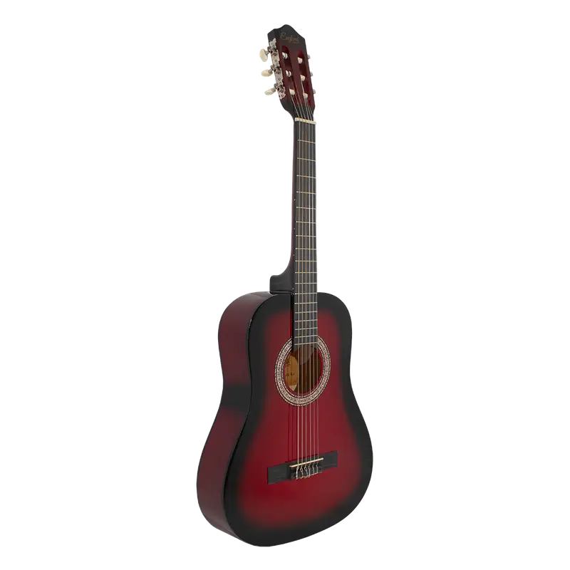 GUITARRA CLASICA 36", COLOR ROJO, IN - Imagen 3