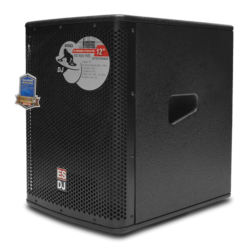 SUB-BAJO AMPLIFICADO 12 ES-POWERMAX 112SW DJ PRO - Imagen 3