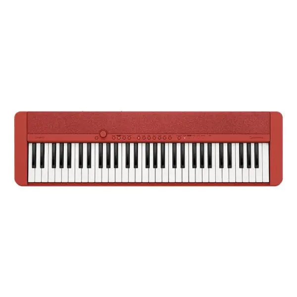 TECLADO PORTATIL ROJO CASIO